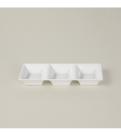 Bandeja x3 vajilla colección Fine China Aperitivo de Eurodra en Valladolid