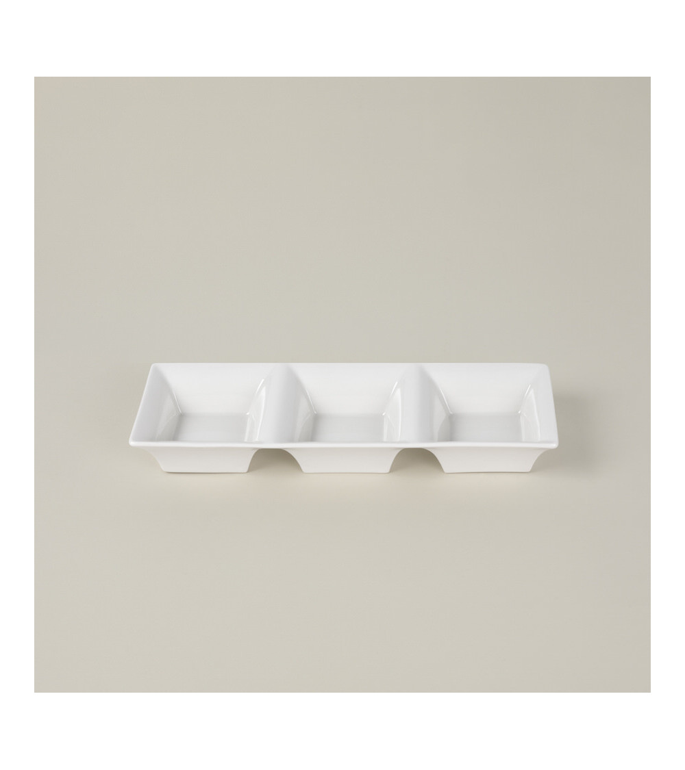 Bandeja x3 vajilla colección Fine China Aperitivo de Eurodra en Valladolid