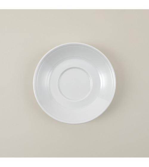 Platillo vajilla colección High White Francés de Eurodra en Valladolid