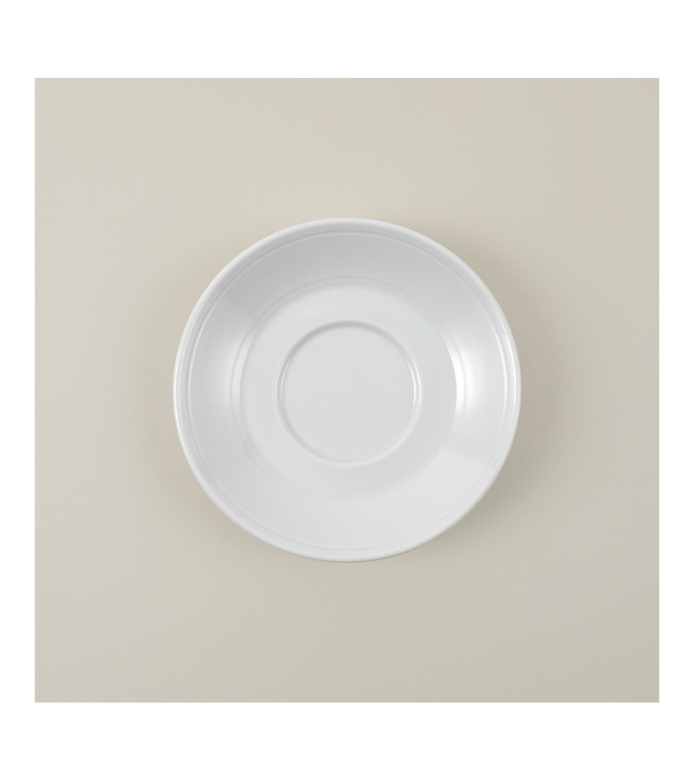 Platillo vajilla colección High White Francés de Eurodra en Valladolid