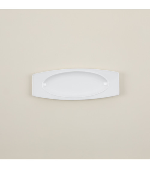 Fuente vajilla colección High White Singapur de Eurodra en Valladolid