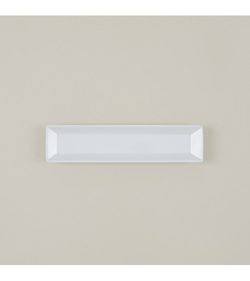 Fuente vajilla colección High White Rectangles de Eurodra en Valladolid