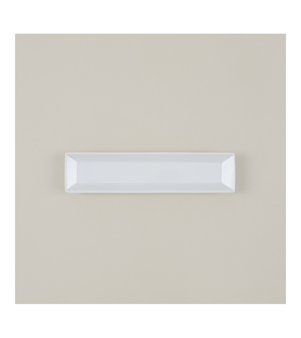 Fuente vajilla colección High White Rectangles de Eurodra en Valladolid