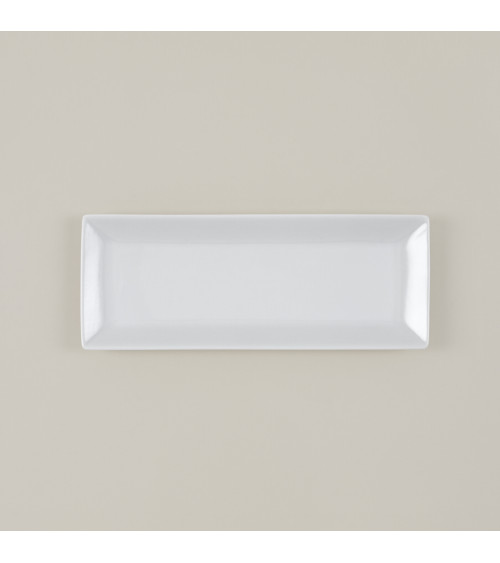 Fuente vajilla colección High White Rectangles de Eurodra en Valladolid