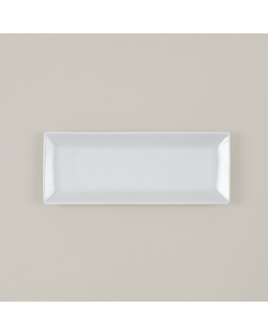 Fuente vajilla colección High White Rectangles de Eurodra en Valladolid