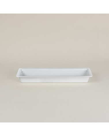 Gastronorm 2/4 vajilla colección High White Buffet de Eurodra en Valladolid