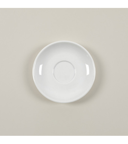 Platillo vajilla colección High White Cup&Saucer de Eurodra en Valladolid
