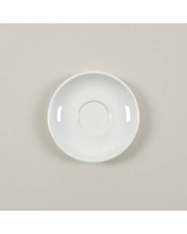 Platillo vajilla colección High White Cup&Saucer de Eurodra en Valladolid