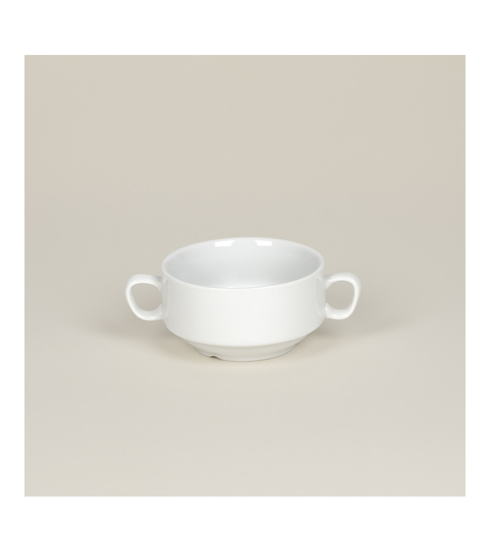 Consomé vajilla colección High White Cup&Saucer Inglés de Eurodra en Valladolid