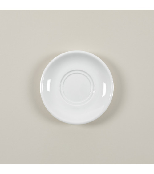 Platillo vajilla colección High White Cup&Saucer Inglés de Eurodra en Valladolid