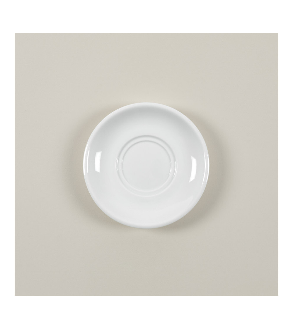 Platillo vajilla colección High White Cup&Saucer Inglés de Eurodra en Valladolid