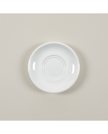 Platillo vajilla colección High White Cup&Saucer Inglés de Eurodra en Valladolid