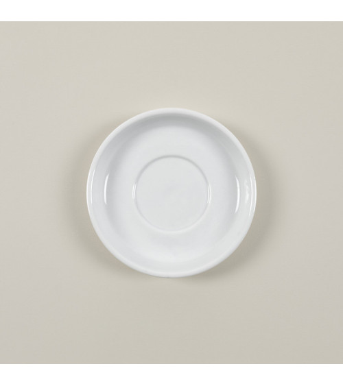 Platillo vajilla colección High White Cup&Saucer Alba de Eurodra en Valladolid