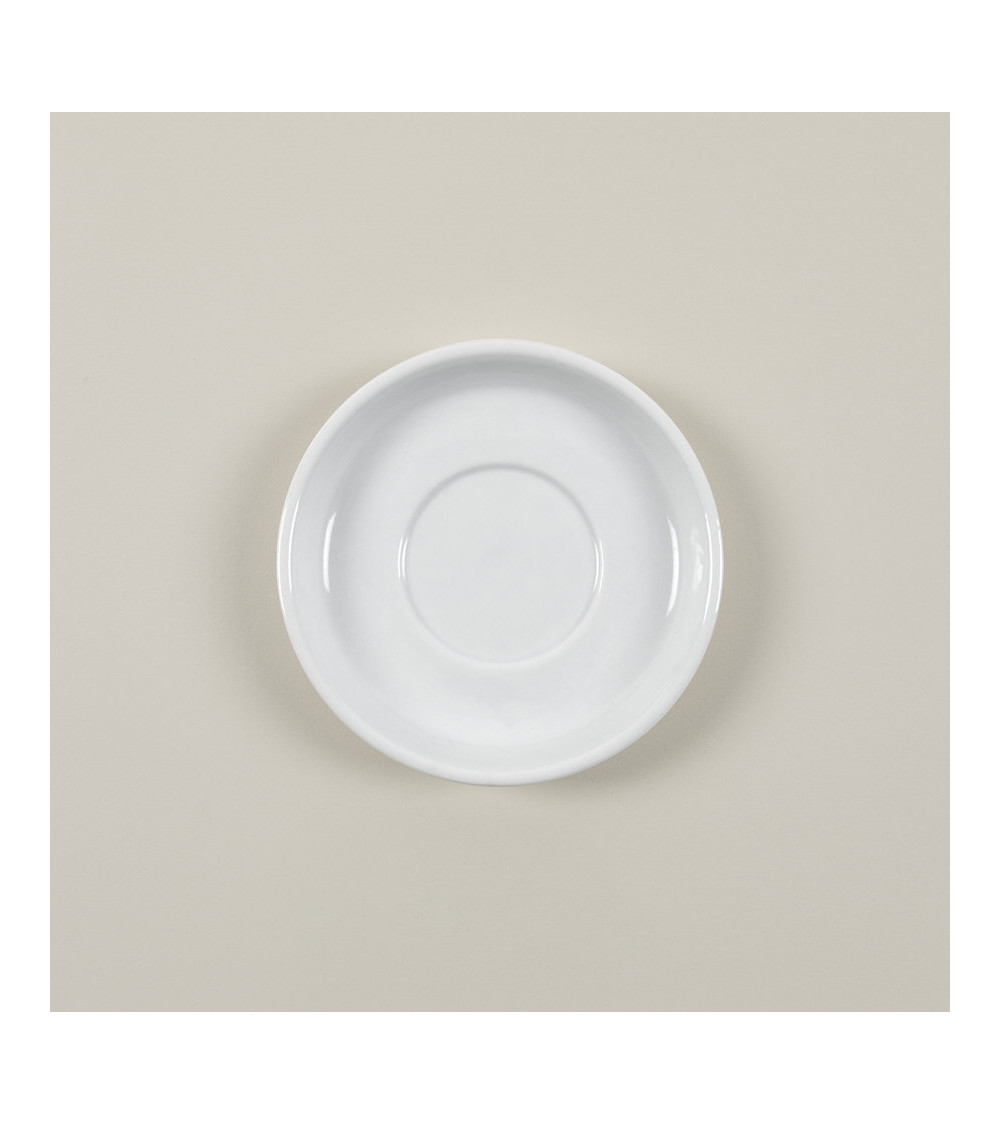 Platillo vajilla colección High White Cup&Saucer Alba de Eurodra en Valladolid