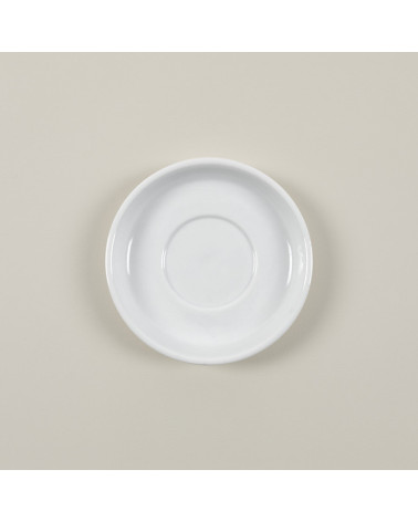 Platillo vajilla colección High White Cup&Saucer Alba de Eurodra en Valladolid