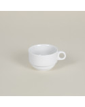 Taza vajilla colección High White Cup&Saucer Finnes de Eurodra en Valladolid