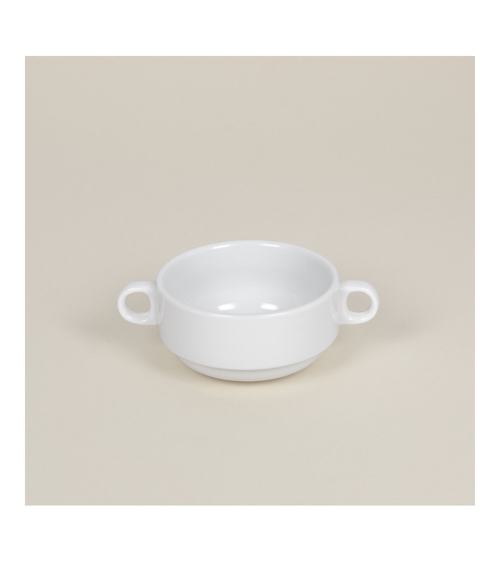 Consomé vajilla colección High White Cup&Saucer Finnes de Eurodra en Valladolid