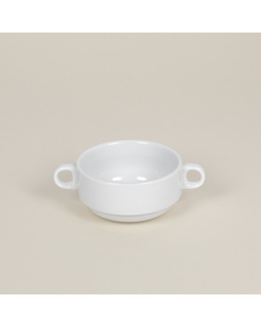 Consomé vajilla colección High White Cup&Saucer Finnes de Eurodra en Valladolid