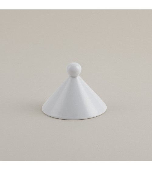 Tapa de bol vajilla colección High White Complementos de Eurodra en Valladolid