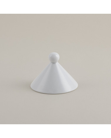 Tapa de bol vajilla colección High White Complementos de Eurodra en Valladolid