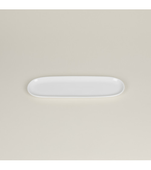 Fuente Bagguete vajilla colección High White Complementos de Eurodra en Valladolid