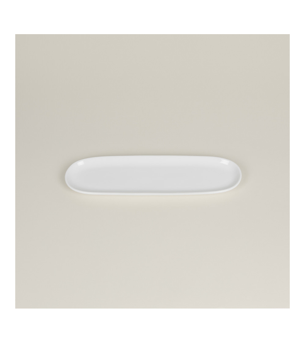 Fuente Bagguete vajilla colección High White Complementos de Eurodra en Valladolid