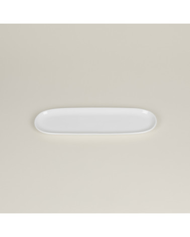 Fuente Bagguete vajilla colección High White Complementos de Eurodra en Valladolid