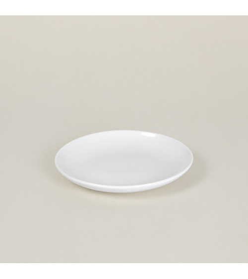 Plato llano vajilla colección High White Complementos de Eurodra en Valladolid