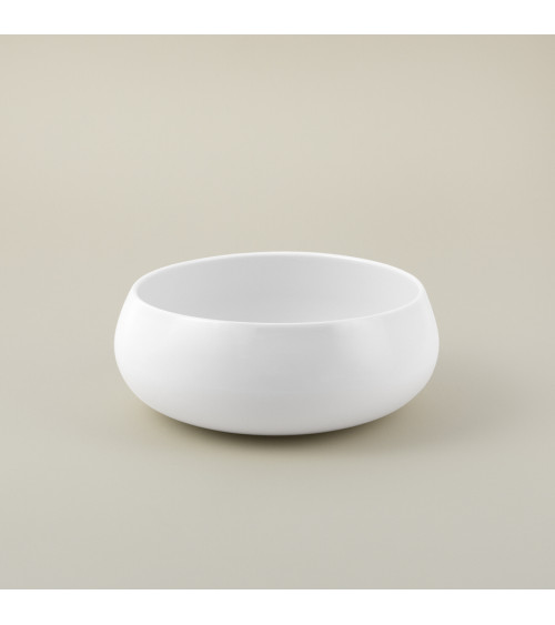 Ensaladera vajilla colección High White Complementos de Eurodra en Valladolid