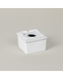 Cenicero vajilla colección High White Complementos de Eurodra en Valladolid