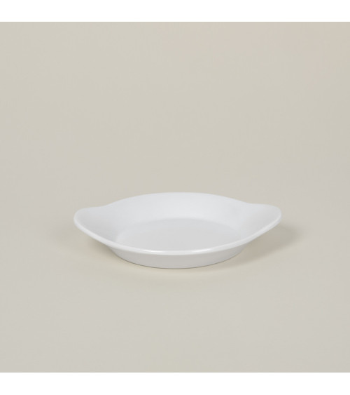 Plato huevos vajilla colección High White Complementos de Eurodra en Valladolid