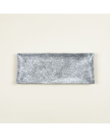 Fuente rectangular grey | Rectangular grey platter